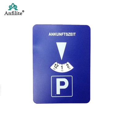Car Parking Disc Timer Clock Arrival Time Display Blue Plastic Parking Time Tools 24 Parking Disc Parking Meters