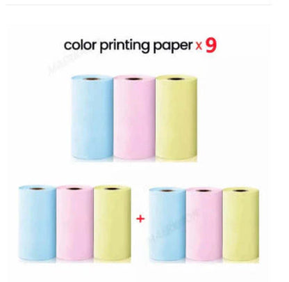 Portable Mini Thermal Label Printer Home Photo Printer Student Wrong Question Printer Bluetooth-Compatible Mini Label Printer Price Tag